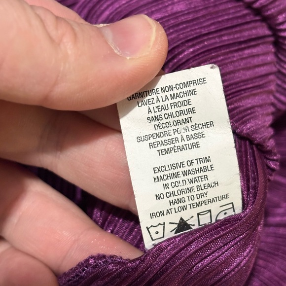 Vintage Traditions Purple Short Sleeve Tee Top - Picture 7 of 10